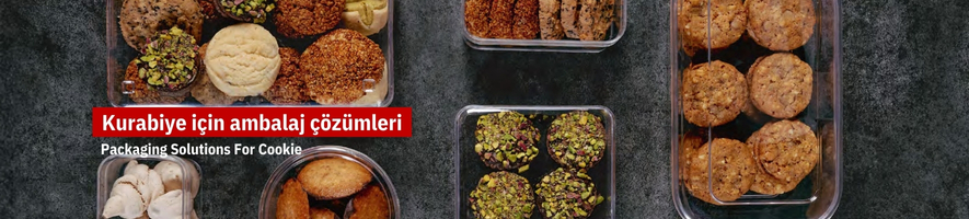 Kurabiye Ürünleri için Kristal Gıda Ambalajları