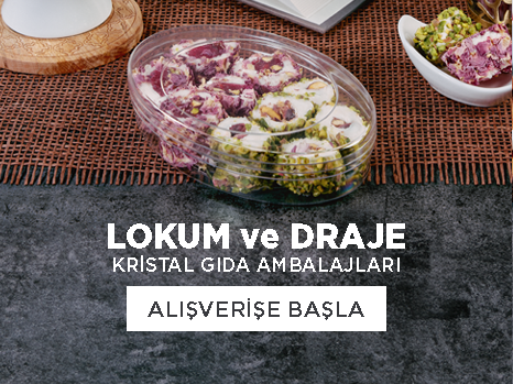 Lokum ve Draje - Kristal Gıda Ambalajları